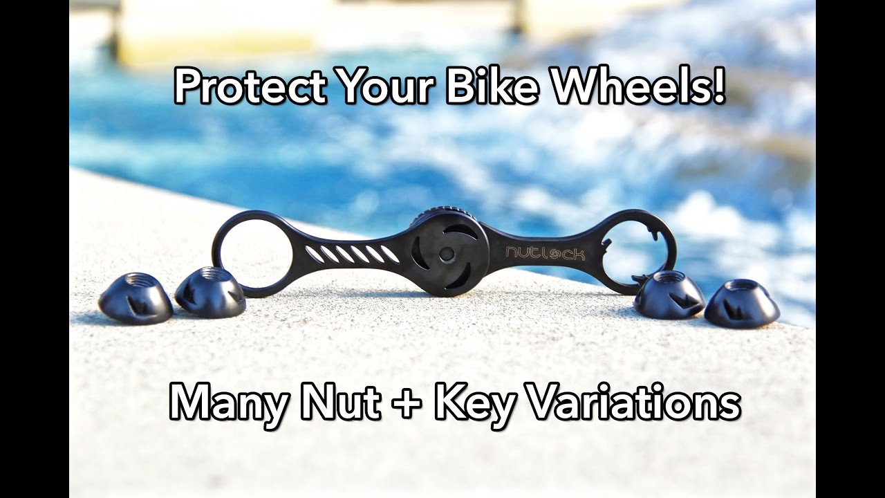 Nutlock Front + Rear Wheel Locks (M9 Front + M10 Rear Bolt) video thumbnail