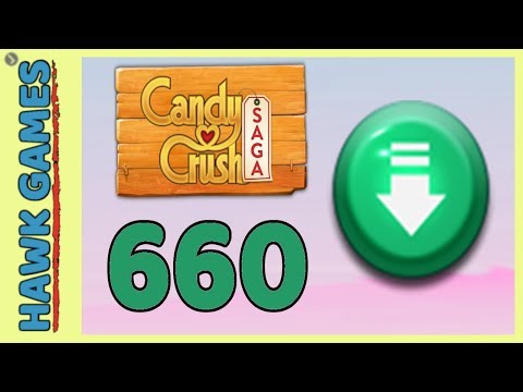 Candy Crush Saga Level 660 (Ingredients level) - 3 Stars Walkthrough, No Boosters