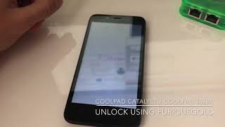 COOLPAD CATALYST / COOLPAD 3622A UNLOCK USING FURIOUSGOLD