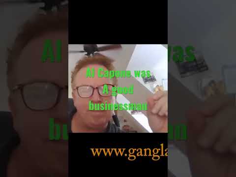 Al Capone bottled Green River soda!