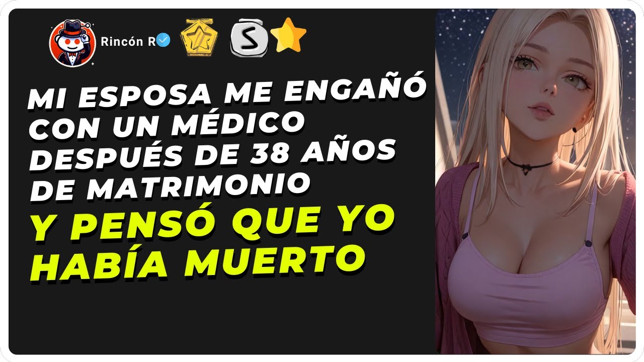 Mi esposa me engañó con un médico después de 38 años de matrimonio y pensó que yo había muert0