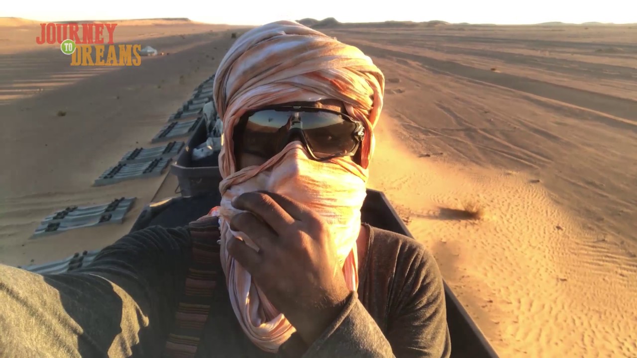 "Sahra Çölü''nde Dünyanın En Uzun Treniyle Yolculuk!"