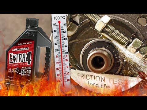 Maxima Maxum4 Extra 10W40 How well the engine oil protect the engine? 100°C