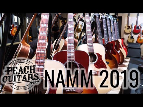 Peach Guitars at NAMM 2019: Gibson Acoustics