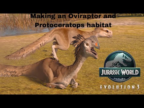 My first Habitat build for Jurassic World Evolution 3