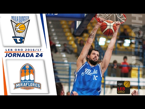 HIGHLIGHTS | Club Melilla Baloncesto vs San Pablo Inmobiliaria (ORO 16/17 - J24)