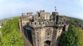 preview picture of video 'LANCASTER CASTLE as you have never seen it before (Birds eye view)'