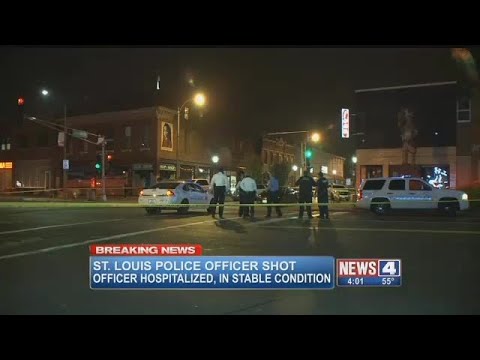 SLMPD officer shot, taken to hospital