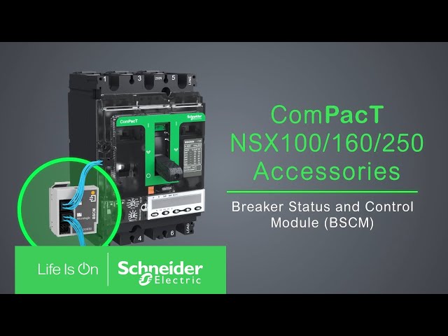 schneider electric Kompaktikatkaisija compact 220vac + komm mt160