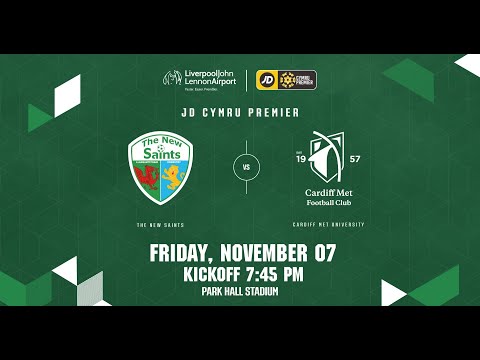 TNS RADIO LIVE !    The New Saints  vs Cardiff Met 7:45pm