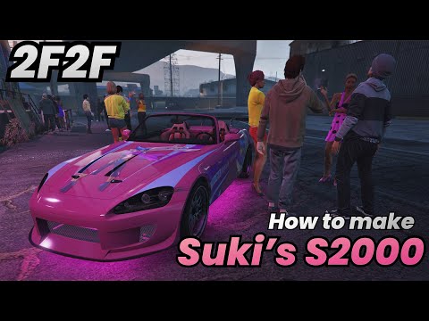 Dinka RT3000 (Suki's Honda S2000) - 2 Fast 2 Furious Movie Car Build Customization GTA Online PS5