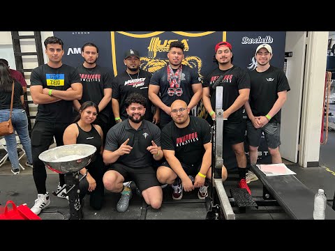 SoCal showdown top lifters 110KG || State record attempt!!
