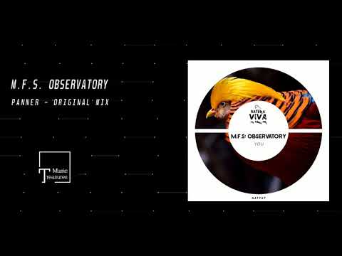 PREMIERE: M.F.S: Observatory - Panner (Original Mix) [NATURA VIVA MUSIC]