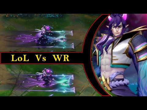 Spirit Blossom Thresh Skin Comparison | LoL vs Wild Rift
