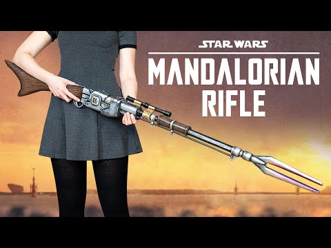 I built the Mandalorian STAR WARS Rifle out of EVA FOAM!