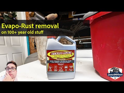 Evapo-Rust on 100 year old stuff! Will it work?