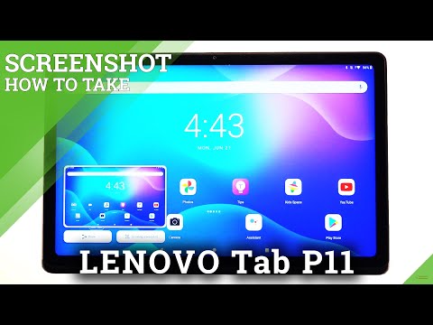 Take Screenshots – LENOVO Tab P11 and Gesture Options