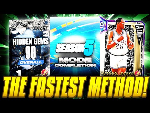 Fastest Modes to Complete for a MODE COMPLETION PIECE in Season 5 NBA 2k26 MYTEAM!