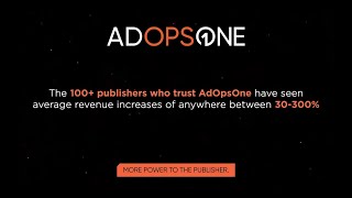 AdOpsOne YouTube Video