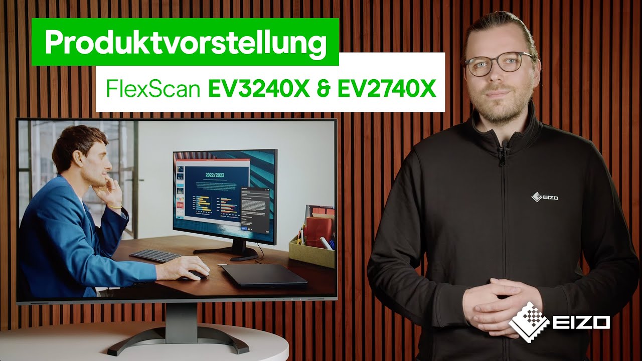 EIZO Monitor FlexScan EV2740X Swiss Edition Schwarz