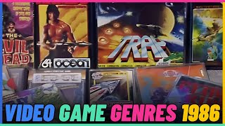 Video Game Genres In 1986.