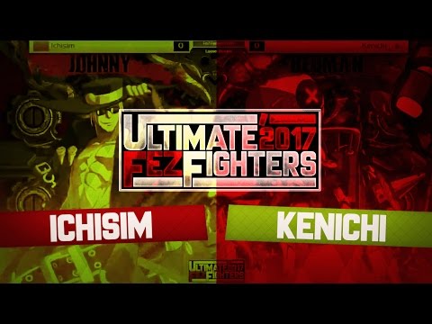 Ichisim (Johnny) vs Kenichi (Bedman) - Ultimate Fez Fighters 2017 #GGXrdR