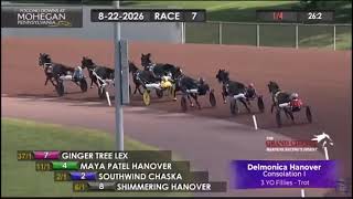 Delmonica Hanover Consolation 3yo Fillies 2026 - Busy Miss Lissy & Dexter Dunn 1.52,4 (1.10,1) 1609m