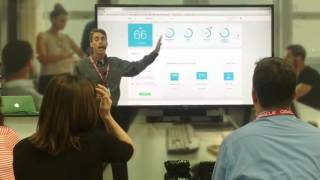 Andy Saks presents for Glint at HR Tech 2015