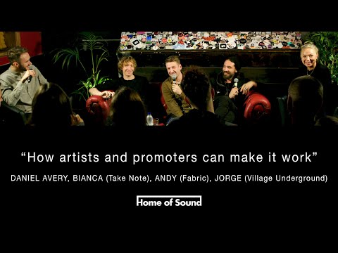 How Artists/Promoters Can Make It Work: Daniel Avery, Bianca Mayhew, Andy/Fabric, Jorge/Superstition