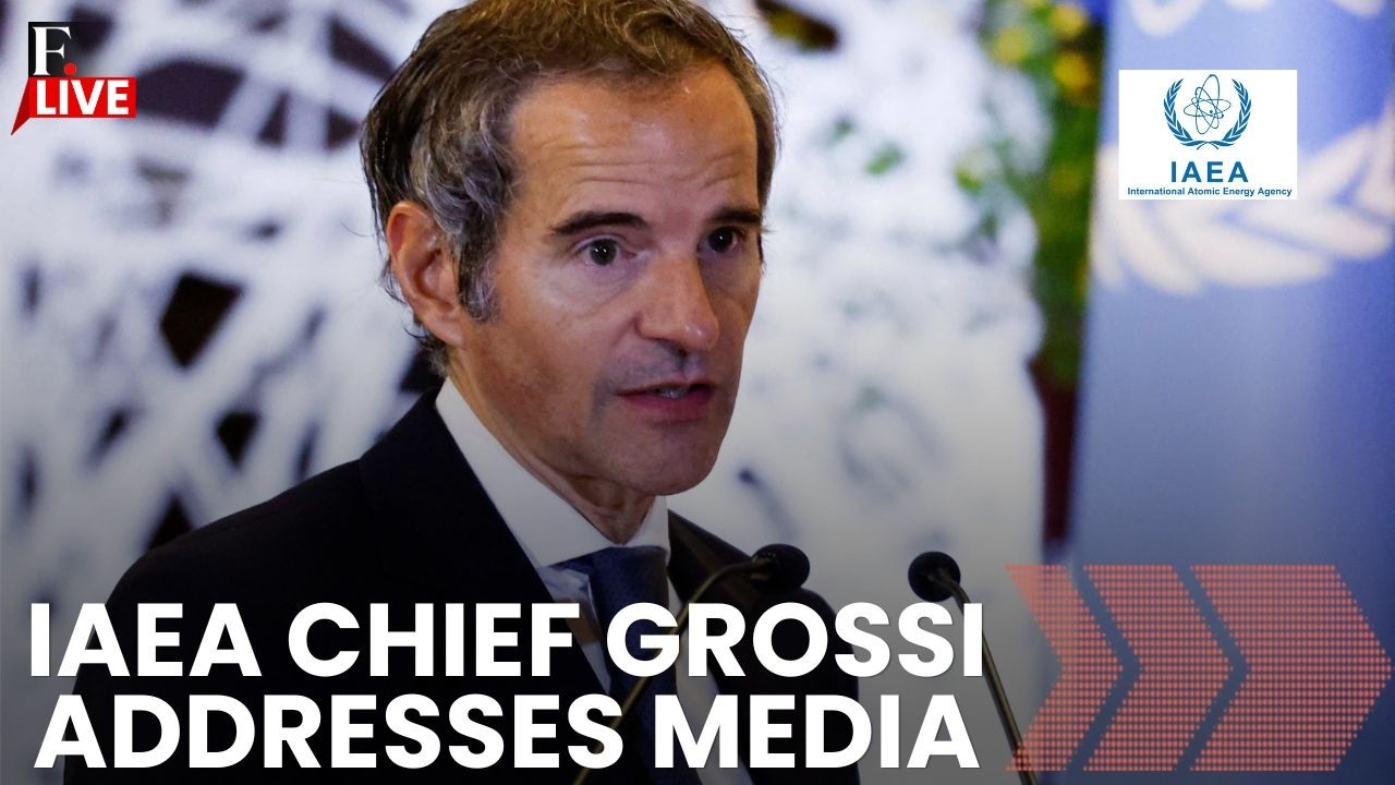 Grossi LIVE: IAEA Director General Rafael Grossi Speaks to Media