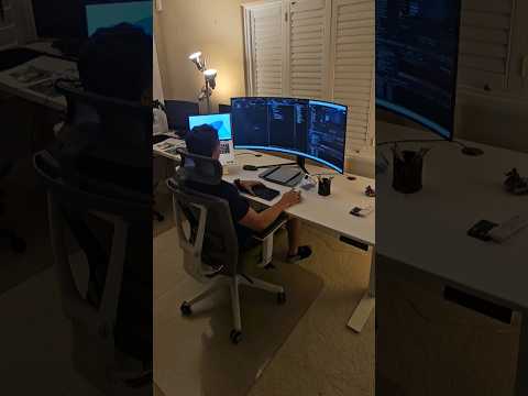 is it worth it to work on a 45" monitor as a software engineer? #technology #tech #coding #developer