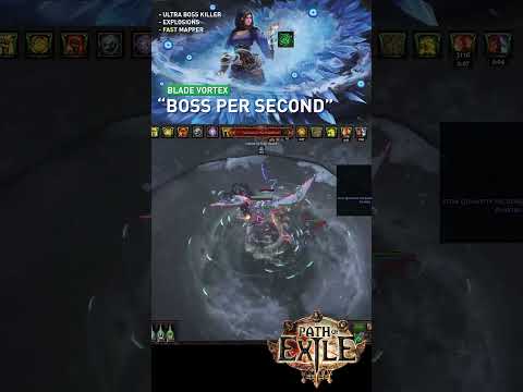 【Boss Per Second】with the Ultimate Cold BV Build // Excellent Mapper + Bosser - Occultist 3.20
