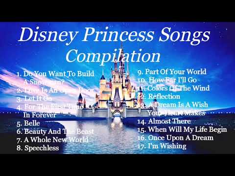 Free Free 101 Disney Princess Songs List SVG PNG EPS DXF File