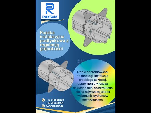 Puszka elektryczna podtynkowa regulowana