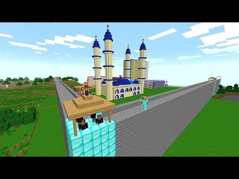 ZENGİN ŞEHRE SUR YAPTIRIYOR! 😱 - Minecraft