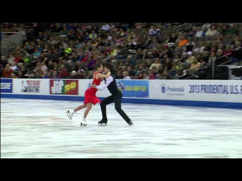 2013 US Champs Championship Free Dance   5   Taylor Tran and Sam Kaplun