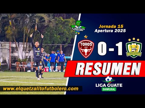 VICTORY PECHO AMRAILLO / Malacateco 0 vs Guastatoya 1 / Matchday 15 Apertura 2025