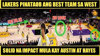 Ang 22-5 Run na nag PANALO sa Lakers kontra OKC! Grabe IMPACT ni Reaves at Hayes!