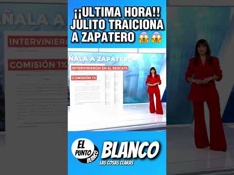 ¡¡¡ULTIMA HORA!! JULITO MARTINEZ TRAICIONA A ZAPATERO Y DECLARARA TODO LO QUE SABE “ZAPATERO MINTIO”