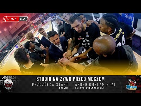 Studio na żywo przed meczem PSZCZÓŁKA START Lublin - ARGED BMSLAM Stal