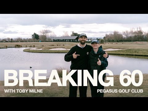 Breaking 60?! Ambrose Golf at Pegasus Golf Club w/ Toby Milne (Christchurch, NZ)
