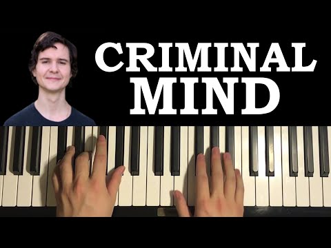 How To Play - Lukas Graham - Criminal Mind (Piano Tutorial Lesson)
