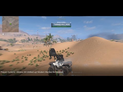 Pripyat Outskirts  Ukraine All Ghillied up Modern Warfare Remastered