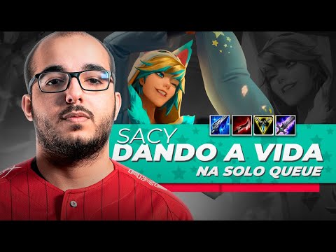 SACY TRYHARD DE EZREAL! [PARTIDA TENSA] - Sacy Stream #01