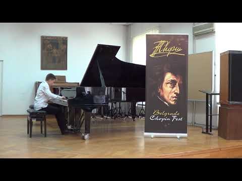 BELGRADE CHOPIN FEST 2019 - Review of piano talents, Opsenica Saša