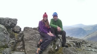 preview picture of video 'The Hill Family Climbs Great Gable'