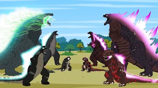 Download lagu GODZILLA vs SHIN GODZILLA: Atomic Breath | Godzilla Cartoon Compilation mp3
