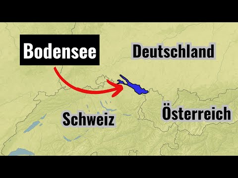 Der Bodensee - Geteilt durch DREI Länder!