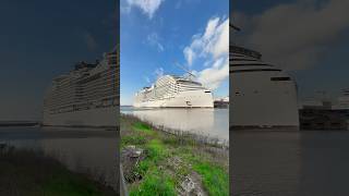 How MEGA cruise ships are built… 🤯