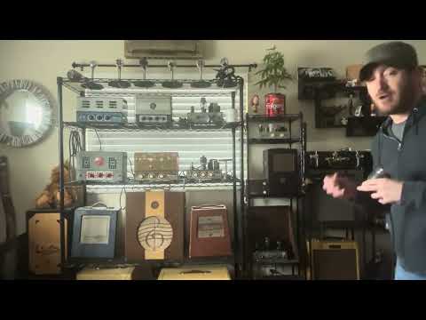 Vintage Custom Chopped Turner Bullet w/ 1955 Shure 99H86 CR Harp Mic “Thor’s Hammer”